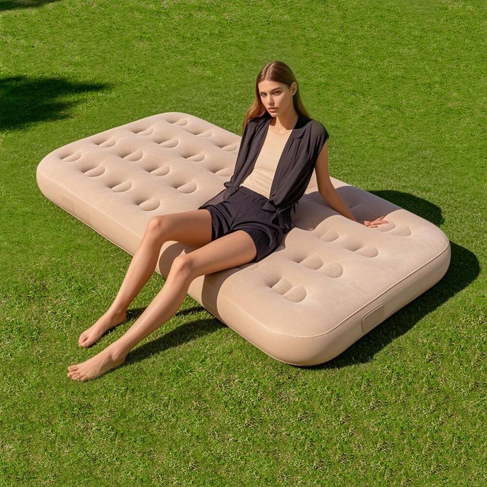 NomadAir Portable Twin Inflatable Mattress | USB Electric Pump ...